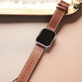 Apple watch - 【早春限定色】車線真皮蘋果錶帶_2