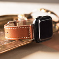Apple watch - 【早春限定色】車線真皮蘋果錶帶_3