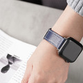 Apple watch - 【限量湛藍】車線真皮蘋果錶帶_7