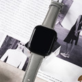 Apple watch - 【熱銷上百條】同色車線真皮蘋果錶帶_3