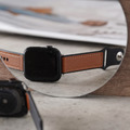 Apple watch - 內釘釦包邊皮錶帶_4