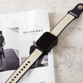 Apple watch - 內釘釦包邊皮錶帶_2