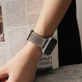 Apple watch - 【舒適麂皮】車線真皮 蘋果錶帶_6