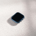 Apple Watch 濃藍 霧面包半邊框 保護框