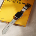 APPLE WATCH - 帆布雙環拼接真皮錶帶_9