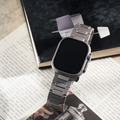 APPLE WATCH - I 型拼接鈦金屬 蘋果專用錶帶_26