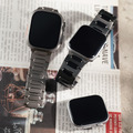 APPLE WATCH - I 型拼接鈦金屬 蘋果專用錶帶_2