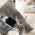APPLE WATCH - I 型拼接鈦金屬 蘋果專用錶帶_6