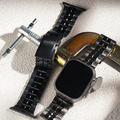 APPLE WATCH - 雙向方塊鈦金屬 蘋果專用錶帶_2