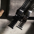 APPLE WATCH - 雙向方塊鈦金屬 蘋果專用錶帶_19