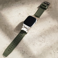 APPLE WATCH-防水拼接金屬矽膠錶帶_5