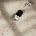 APPLE WATCH-防水拼接金屬矽膠錶帶_4