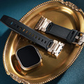 APPLE WATCH-防水拼接金屬矽膠錶帶_38