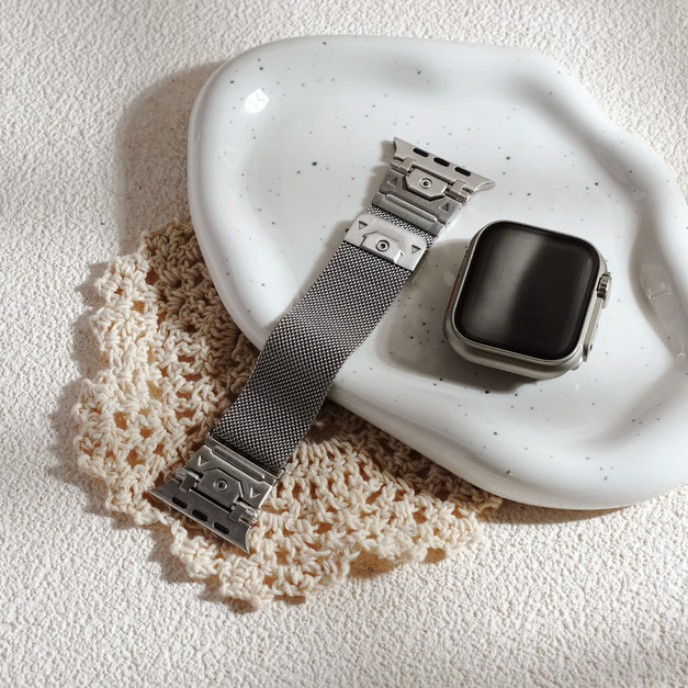 APPLE WATCH - 磁吸編織寬米蘭錶帶