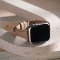 APPLE WATCH - 車線真皮縮腰蘋果錶帶_49