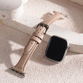 APPLE WATCH - 車線真皮縮腰蘋果錶帶_48