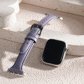 APPLE WATCH - 車線真皮縮腰蘋果錶帶_52