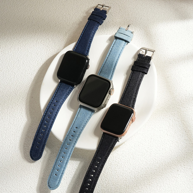 APPLE WATCH - INDIGO TICKS 丹寧牛仔 蘋果錶帶