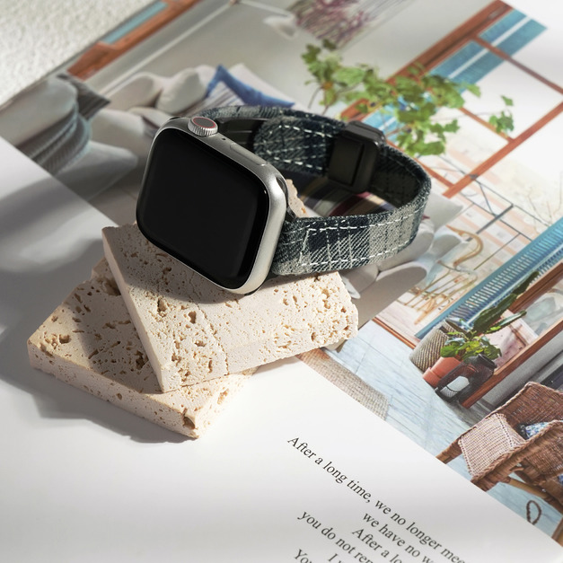 Apple watch - 復古菱格紋蘋果錶帶