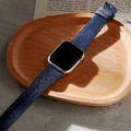 Apple watch - 車線深藍丹寧牛仔蘋果錶帶_7