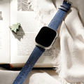 Apple watch - 車線深藍丹寧牛仔蘋果錶帶_6