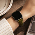 Apple Watch｜復古亮澤油蠟皮 真皮錶帶_10