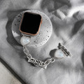 APPLE WATCH - 【Blush Love Bracelet】手做水晶錶帶錶帶_4