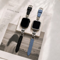 Apple Watch｜H形結構拼接 真皮錶帶_15