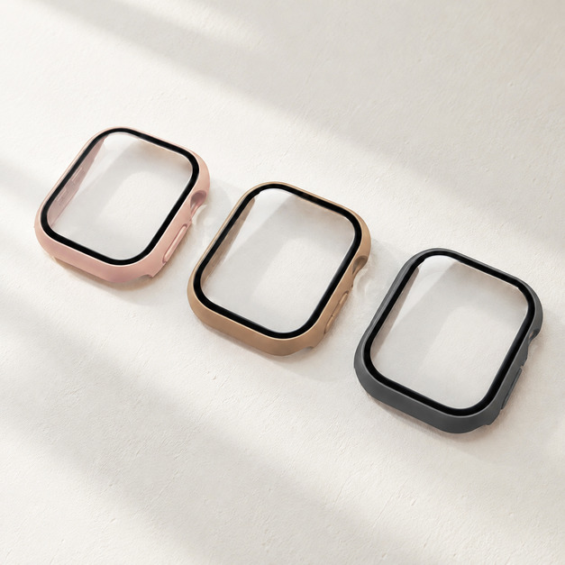 Apple watch 霧面 邊框保護殼(含螢幕保護)