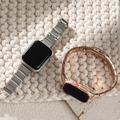 Apple watch - 質感霧光磚形(縮腰)不鏽鋼 蘋果錶帶_10