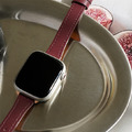 APPLE WATCH｜文青質感 車線尖尾皮革錶帶_12