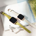 Apple watch - 【森系】質感真皮縮腰 蘋果錶帶_1
