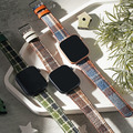 Apple watch -復古感格紋羊絨蘋果錶帶