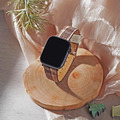 Apple watch -復古感格紋羊絨蘋果錶帶_13