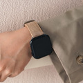 Apple watch - 【 海沙杏】 麂皮蘋果錶帶_7