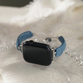 Apple watch - 經典丹寧牛仔造型蘋果錶帶_6
