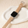 Apple watch - 【 海沙杏】 麂皮蘋果錶帶_1