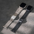 Apple watch - 輕薄鎧甲款鈦金屬 蘋果專用錶帶_12