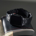 Apple watch - 輕薄鎧甲款鈦金屬 蘋果專用錶帶_10