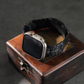 Apple watch - 輕薄鎧甲款鈦金屬 蘋果專用錶帶_4