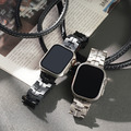 Apple watch - 輕薄鎧甲款鈦金屬 蘋果專用錶帶_3