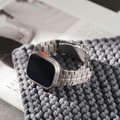 Apple watch - 輕薄鎧甲款鈦金屬 蘋果專用錶帶_16