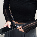 皮革金屬鍊肩背 背繩_6
