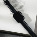 Apple Watch -【渡鴨黑】同色車線真皮蘋果錶帶_2