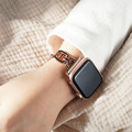 Apple watch - 造型鏤空珠寶扣 鍊錶帶_12