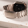 Apple watch - 復古經典小方塊鈦金屬 蘋果專用錶帶_7