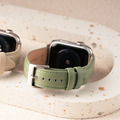 Apple Watch -【 酪梨綠】同色車線真皮蘋果錶帶_1