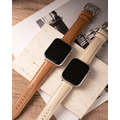 Apple Watch -【焦 香 色】同色車線真皮蘋果錶帶_2