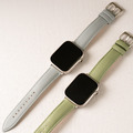 Apple Watch -【寶寶藍】同色車線真皮蘋果錶帶_1