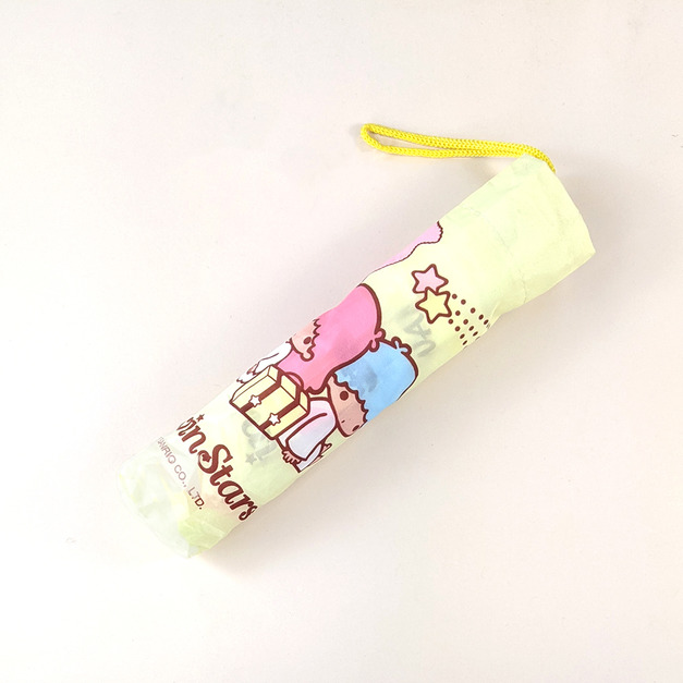 【 漫遊台灣 X 三麗鷗 】雙星仙子 雨傘(台灣)+行李箱貼紙(淡水)